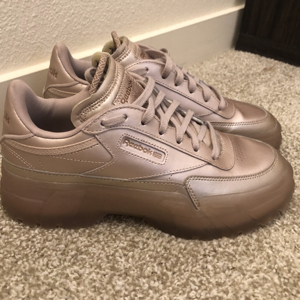 Cardi B Reebok collab Rose Gold 🌹
